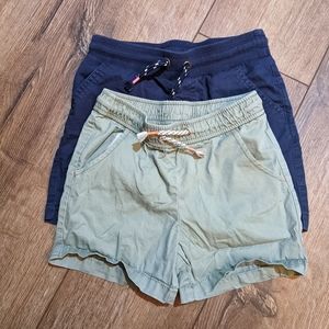 Cat and Jack Short Bundle Size S 6/6X Navy Sage